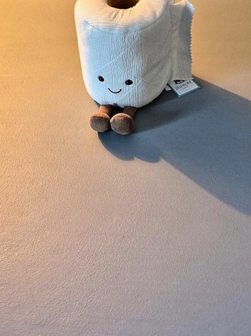 Jellycat Amuseables Toilet Roll Plush Toilet Paper Roll Decor